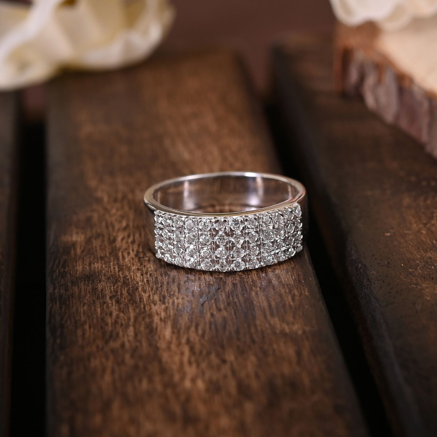 Shiny Calista Full Diamond Ring Cubic Zirconia